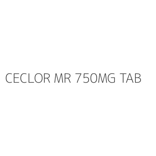 CECLOR MR 750MG TAB