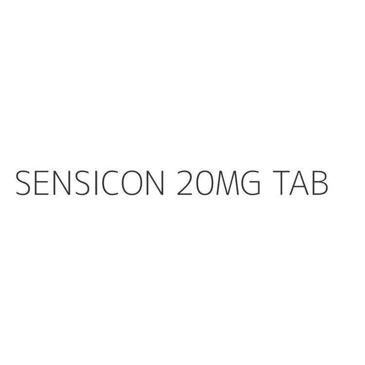 SENSICON 20MG TAB