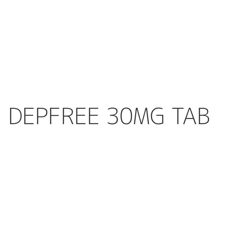 DEPFREE 30MG TAB