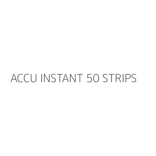 ACCU INSTANT 50 STRIPS