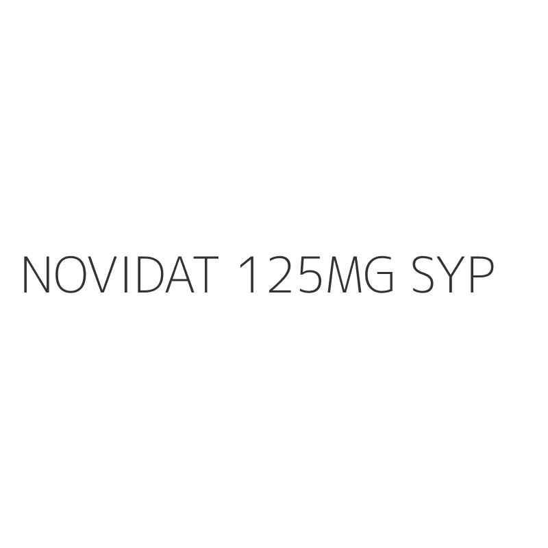 NOVIDAT 125MG SYP