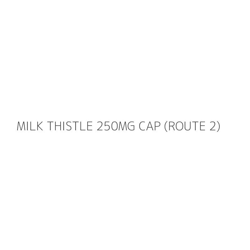 MILK THISTLE 250MG CAP (ROUTE 2)