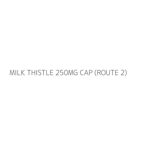 MILK THISTLE 250MG CAP (ROUTE 2)