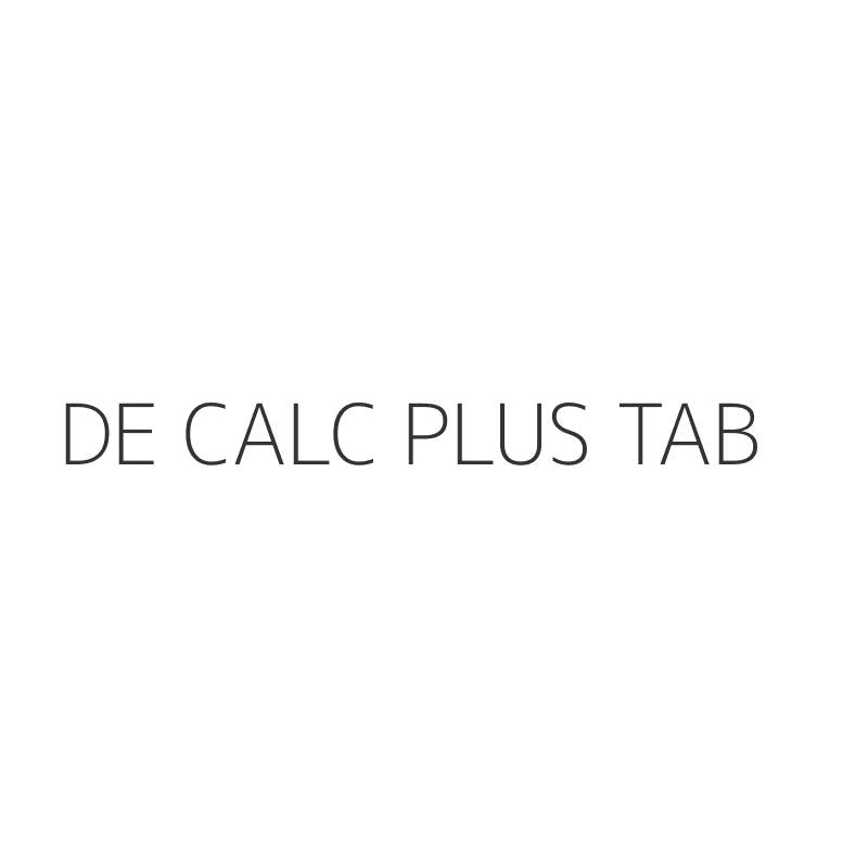 DE CALC PLUS TAB