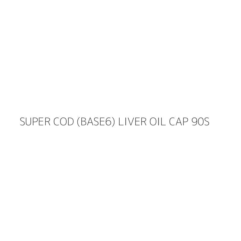 SUPER COD (BASE6) LIVER OIL CAP 90S