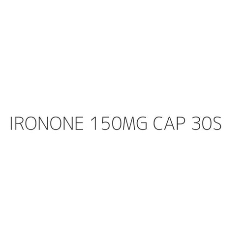 IRONONE 150MG CAP 30S