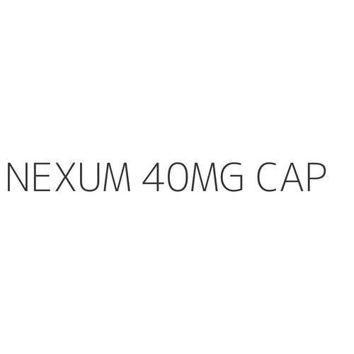 NEXUM 40MG CAP