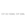 CEF OD 100MG  SYP 30ML