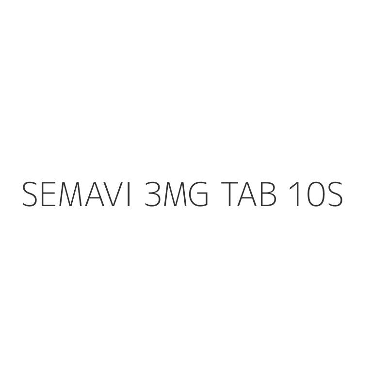 SEMAVI 3MG TAB 10S