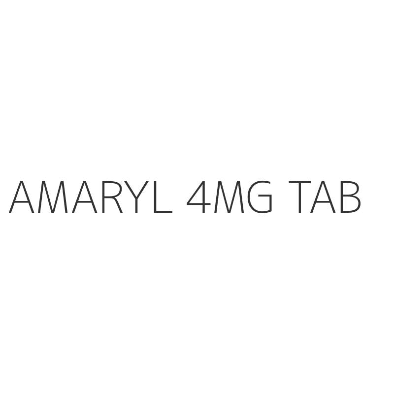 AMARYL 4MG TAB
