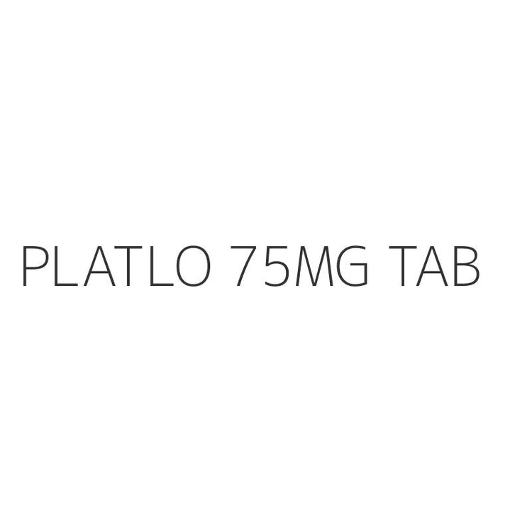 PLATLO 75MG TAB