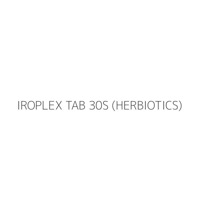 IROPLEX TAB 30S (HERBIOTICS)