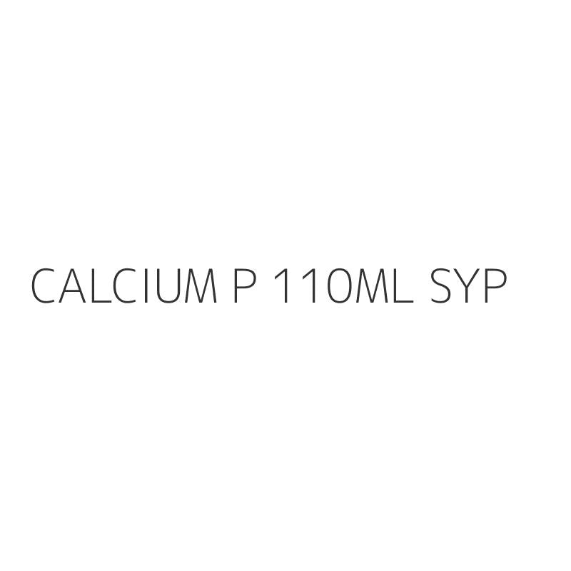 CALCIUM P 110ML SYP