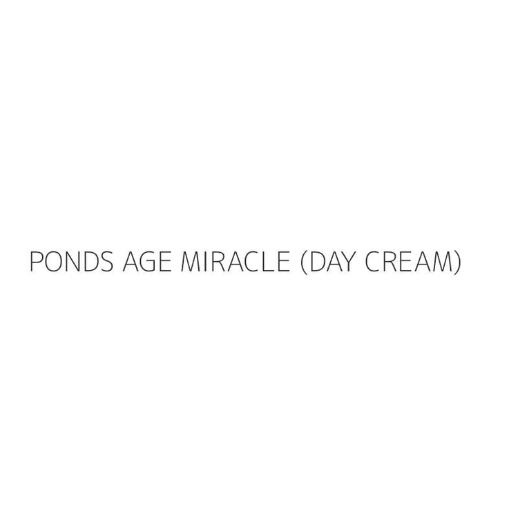 PONDS AGE MIRACLE (DAY CREAM)