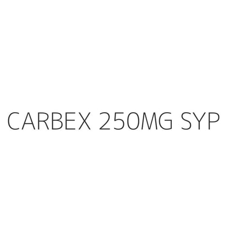 CARBEX 250MG SYP