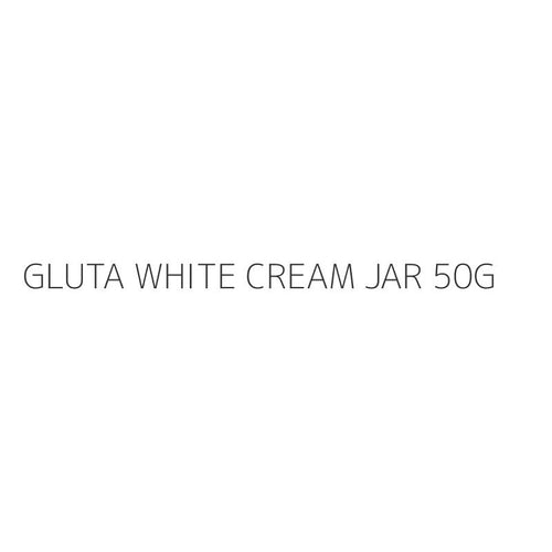 GLUTA WHITE CREAM JAR 50G
