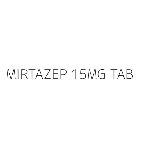 MIRTAZEP 15MG TAB