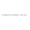 VITABIOTIN 5000MCG TAB 30S