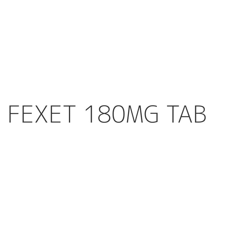 FEXET 180MG TAB