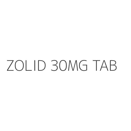 ZOLID 30MG TAB