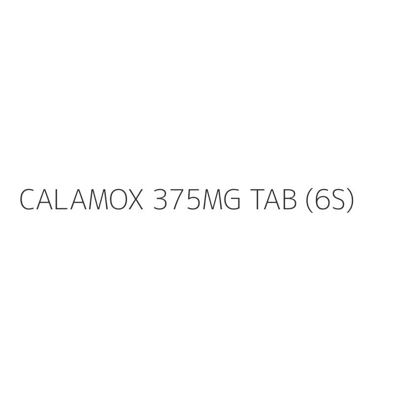CALAMOX 375MG TAB (6S)