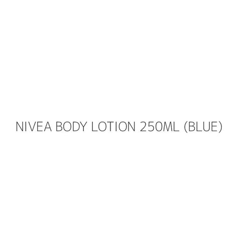 NIVEA BODY LOTION 250ML (BLUE)