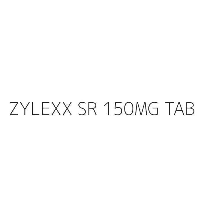 ZYLEXX SR 150MG TAB