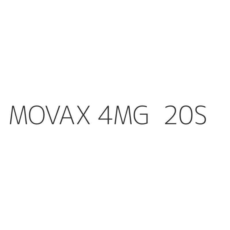 MOVAX 4MG  20S