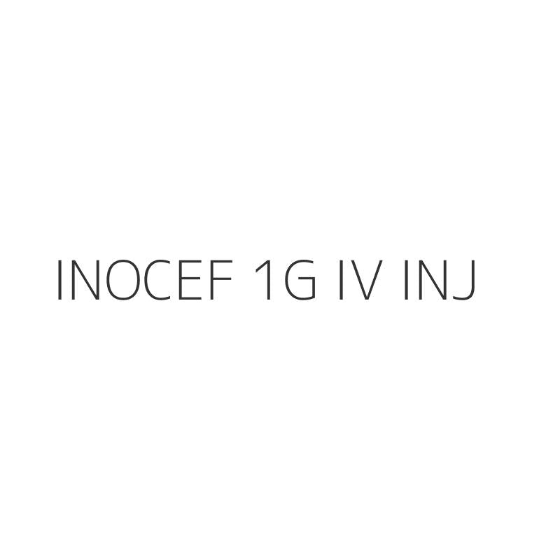 INOCEF 1G IV INJ