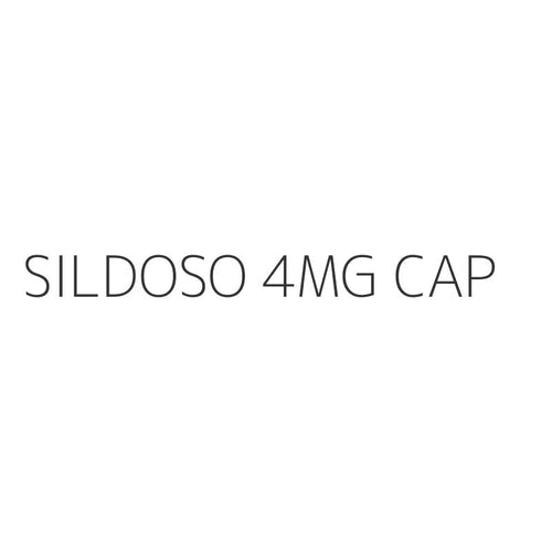 SILDOSO 4MG CAP