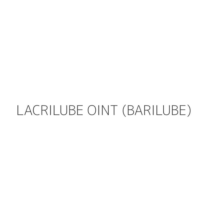 LACRILUBE OINT (BARILUBE)