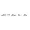 ATORVA 20MG TAB 20S