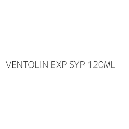 VENTOLIN EXP SYP 120ML