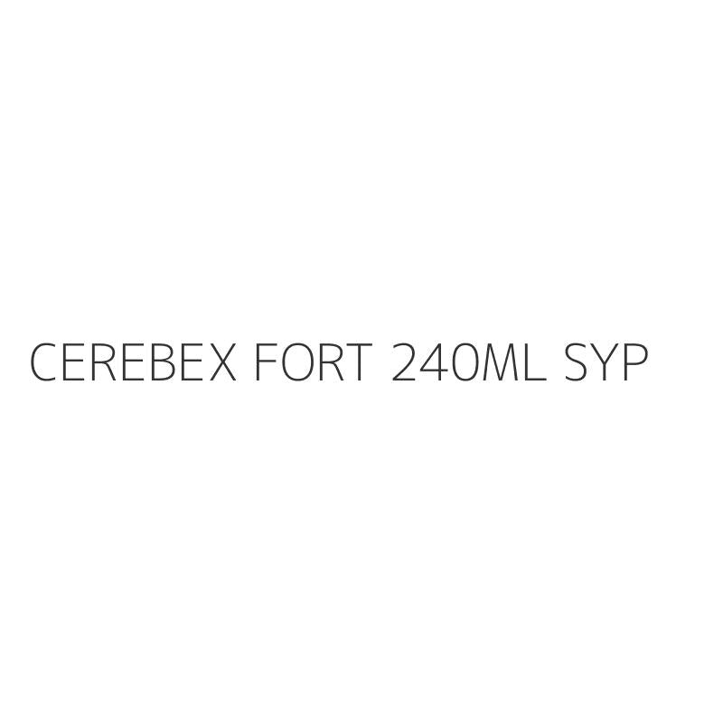 CEREBEX FORT 240ML SYP