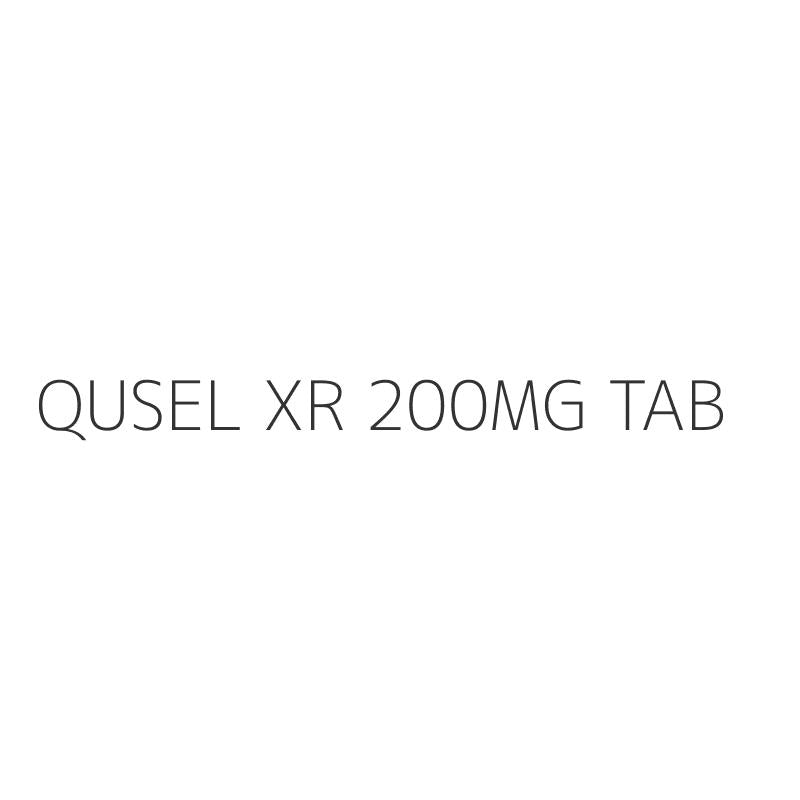 QUSEL XR 200MG TAB