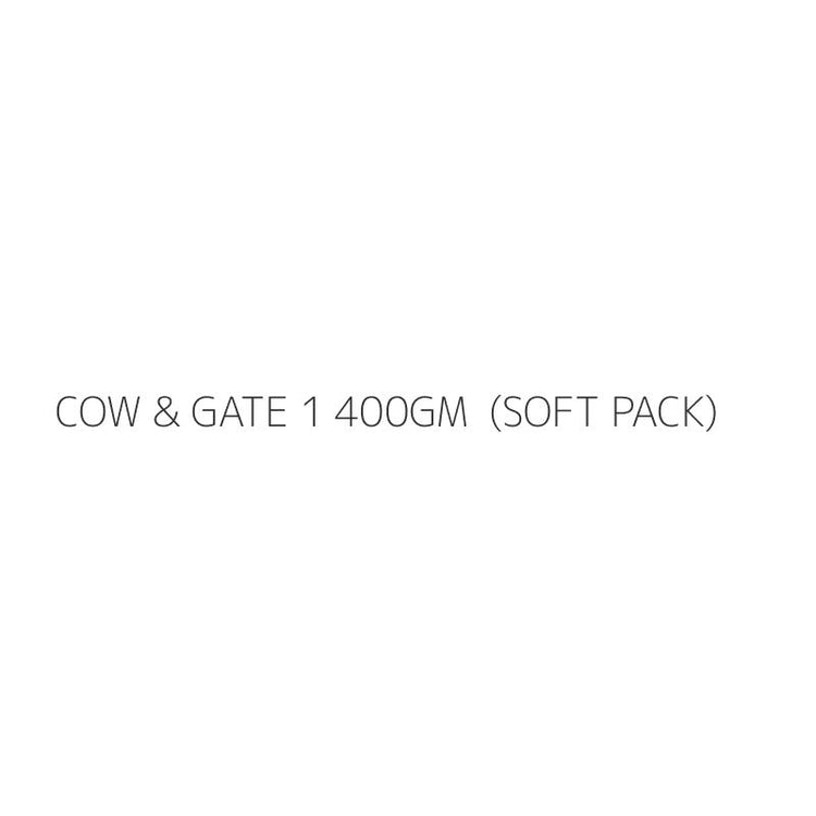 COW & GATE 1 400GM  (SOFT PACK)
