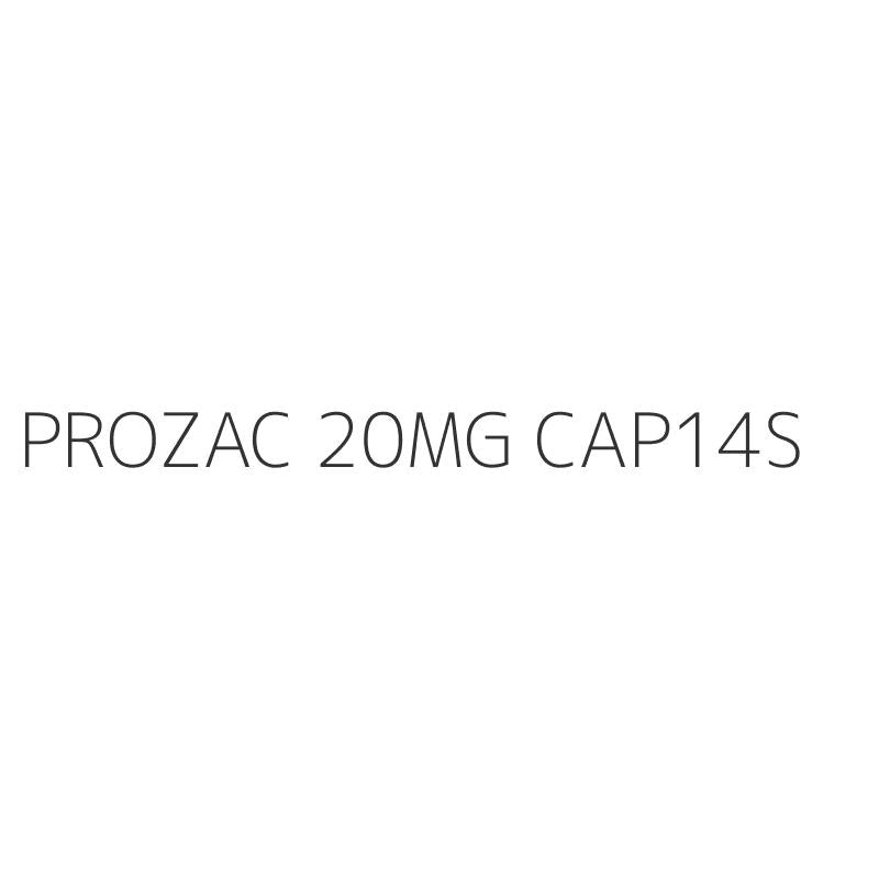 PROZAC 20MG CAP14S