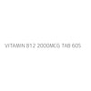 VITAMIN B12 2000MCG TAB 60S
