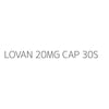 LOVAN 20MG CAP 30S