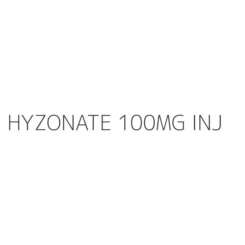 HYZONATE 100MG INJ