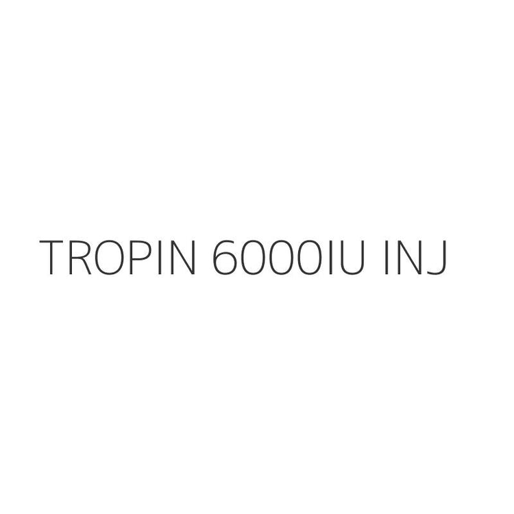 TROPIN 6000IU INJ