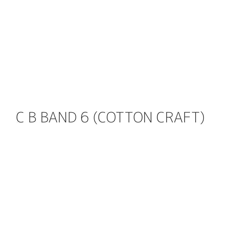 C B BAND 6 (COTTON CRAFT)