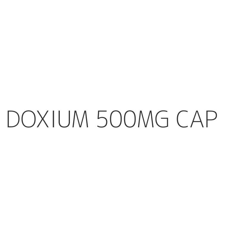 DOXIUM 500MG CAP