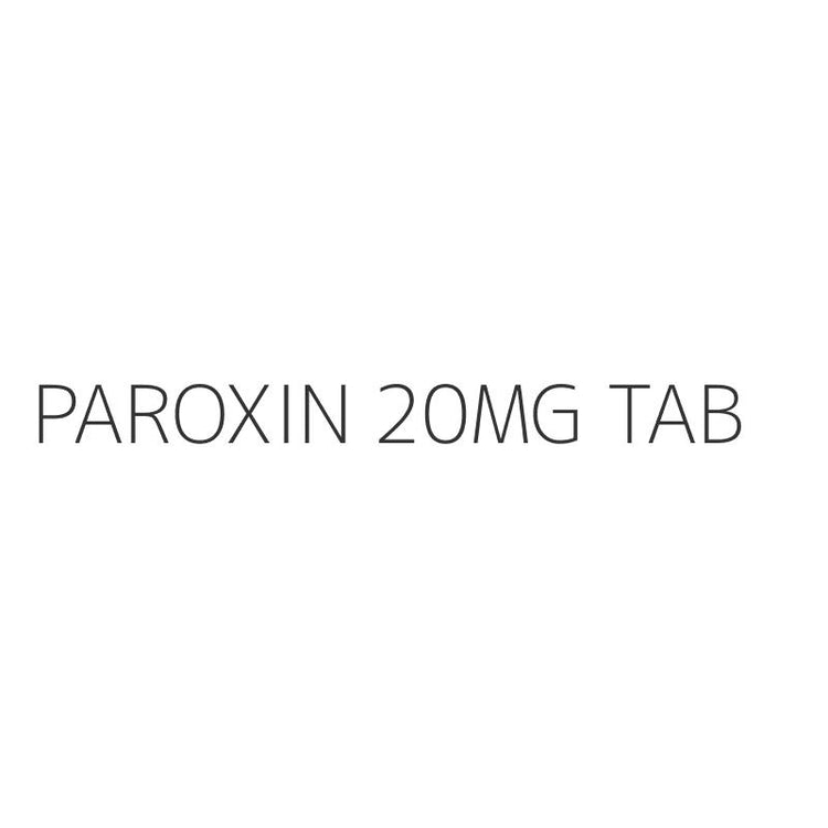 PAROXIN 20MG TAB