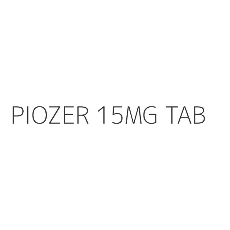 PIOZER 15MG TAB