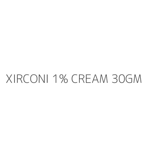 XIRCONI 1% CREAM 30GM