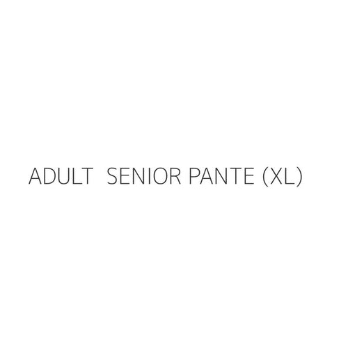 ADULT  SENIOR PANTE (XL)