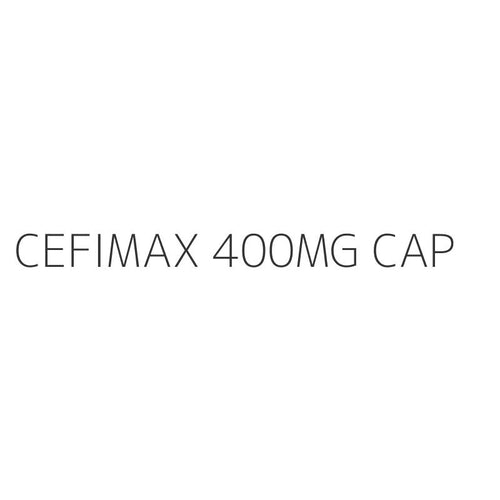 CEFIMAX 400MG CAP