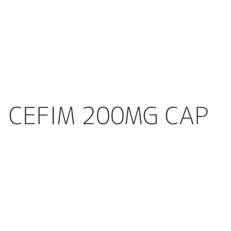 CEFIM 200MG CAP