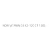 NOW VITAMIN D3 K2-120 CT 120S